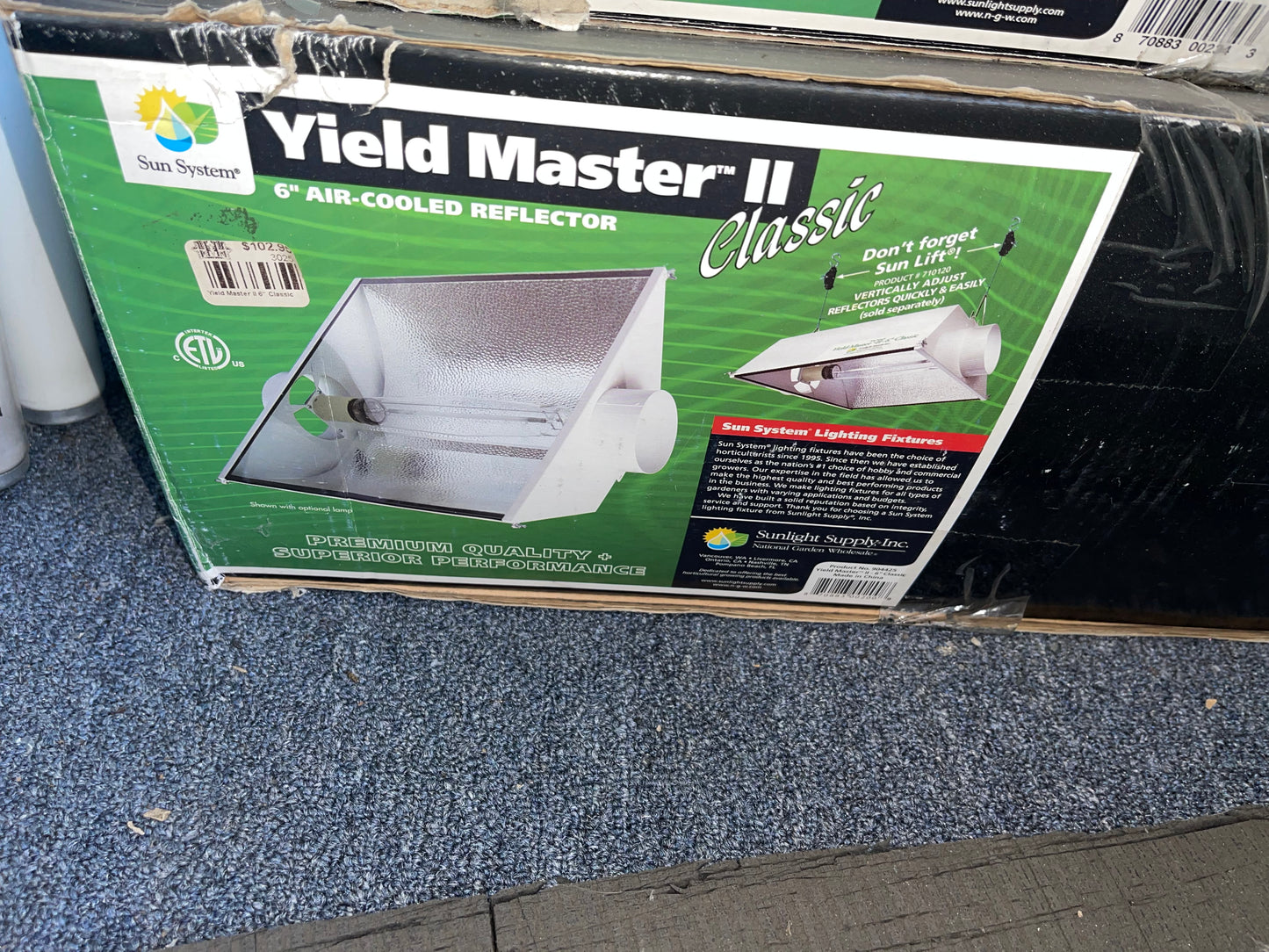 Yield Master 2 Classic 6" Air Cooled Hood