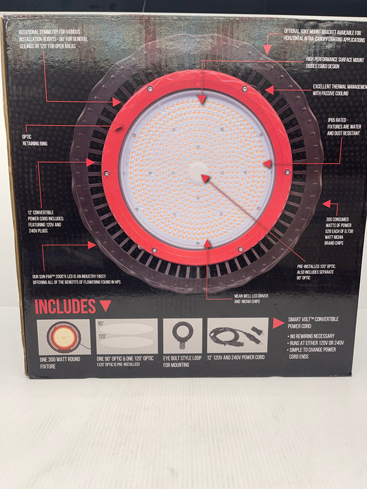Agro LED Sun Par 390 2000K