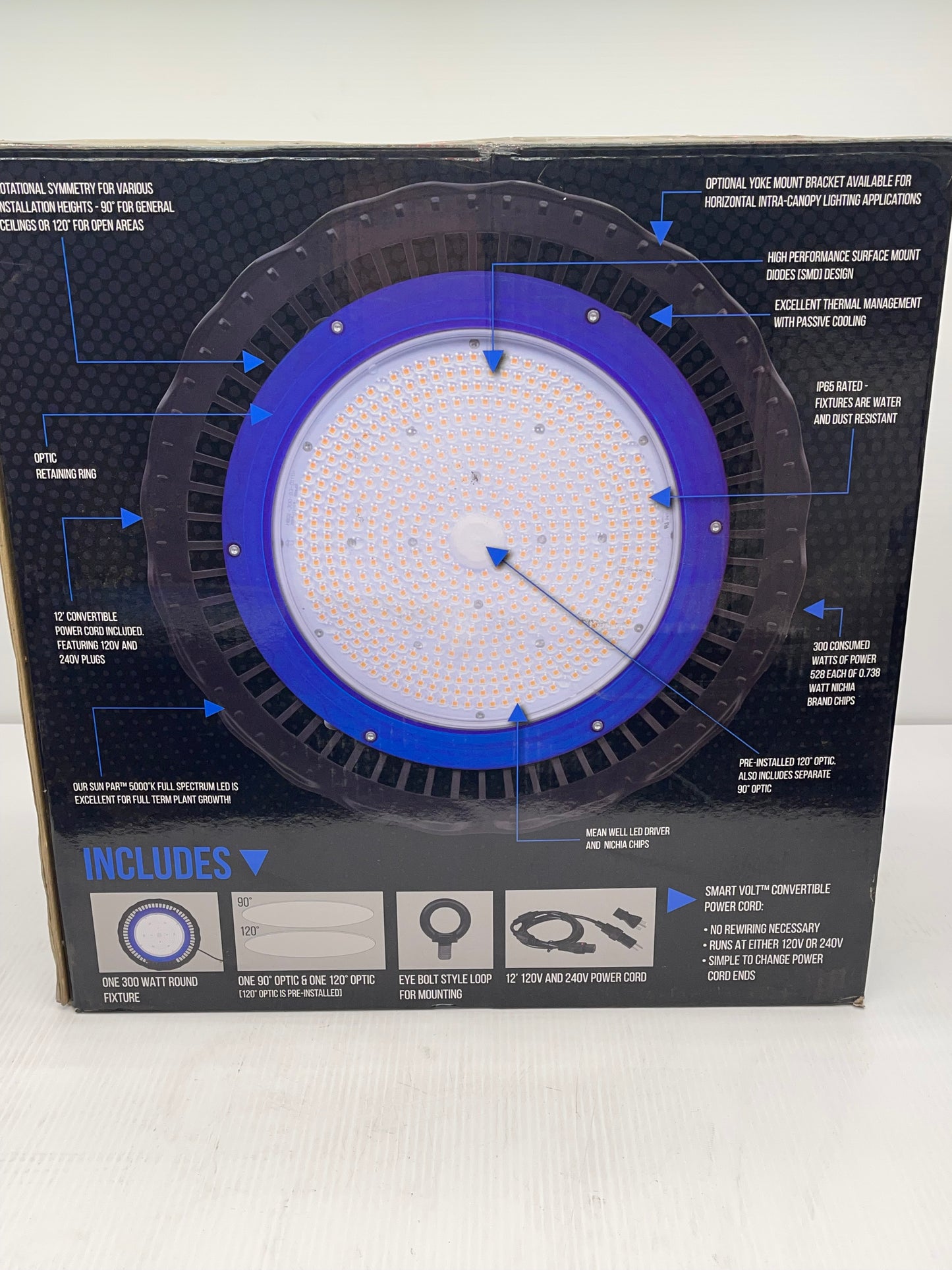 Agro LED Sun Par 390 5000K