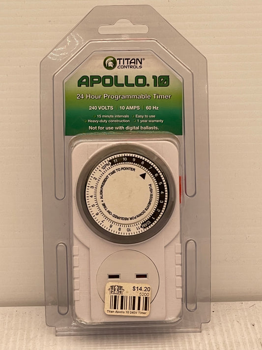 Titan Controls Apollo 10 240V Mechanical Timer