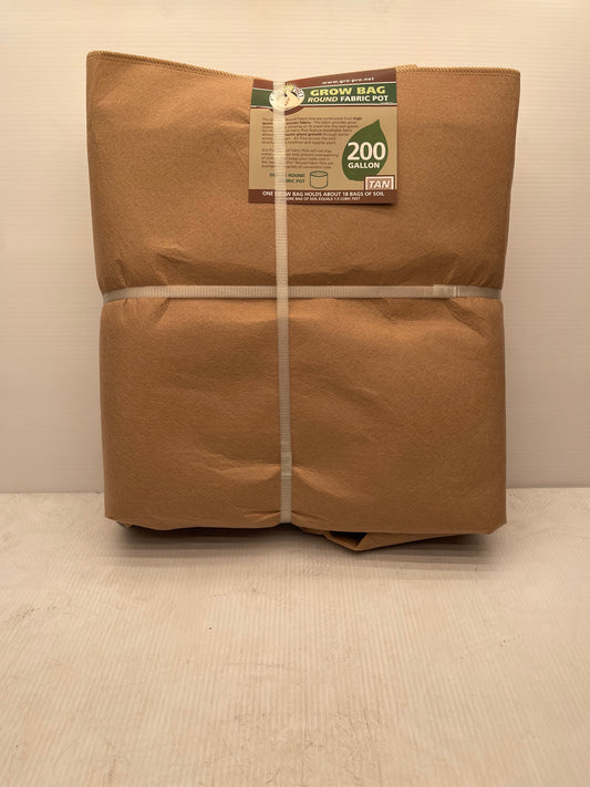 The Gro Pro Premium Round Tan Fabric Pots