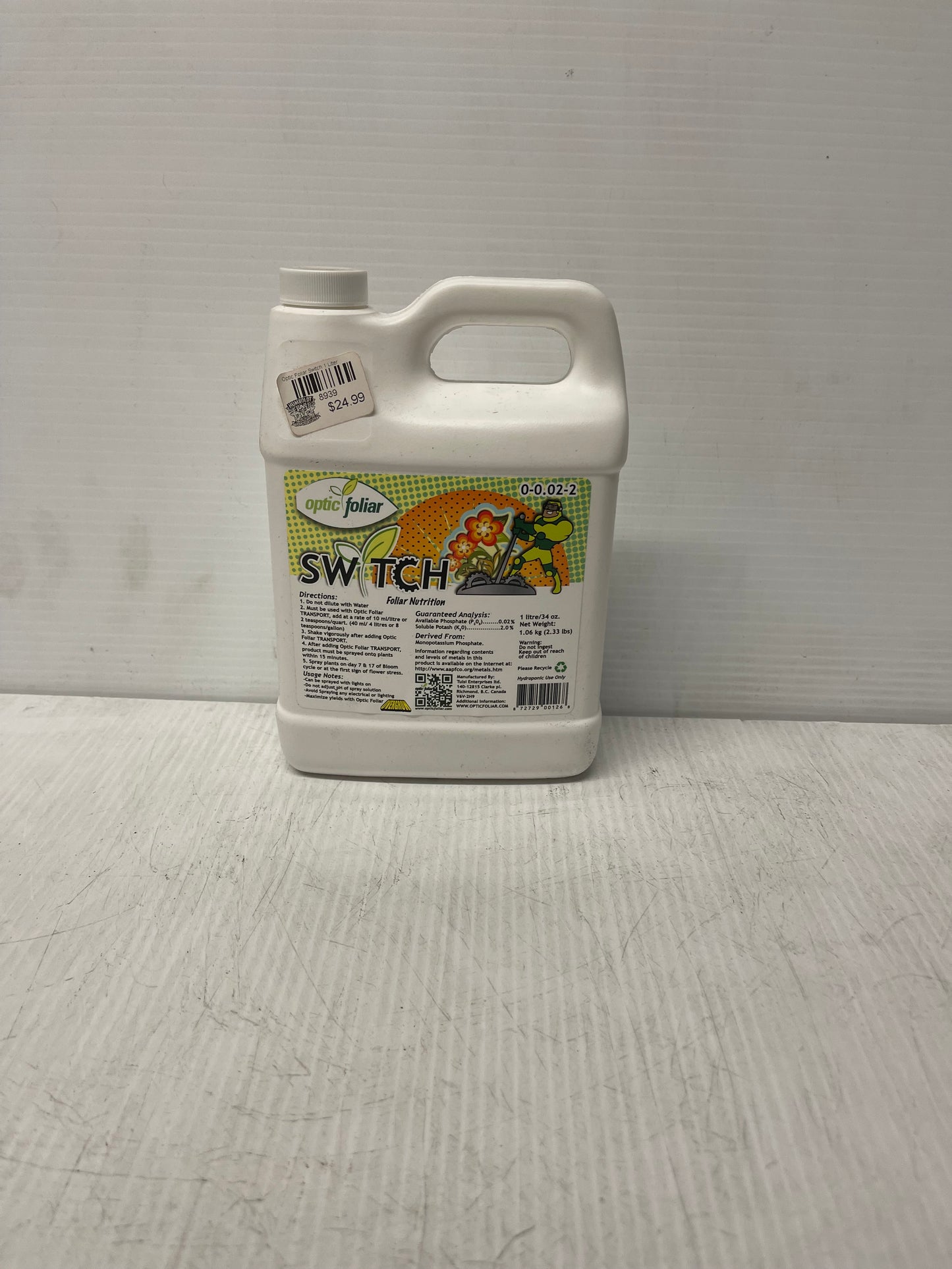 Optic Foliar Switch 1 Liter