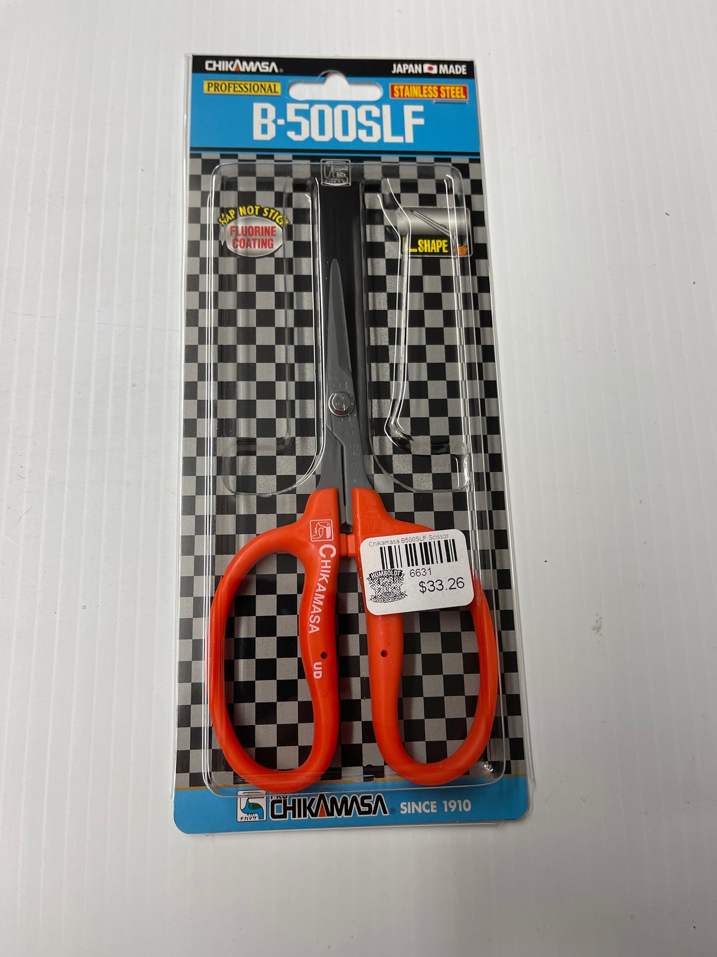 Chikamasa B-500SLF Coated Slanted Scissors