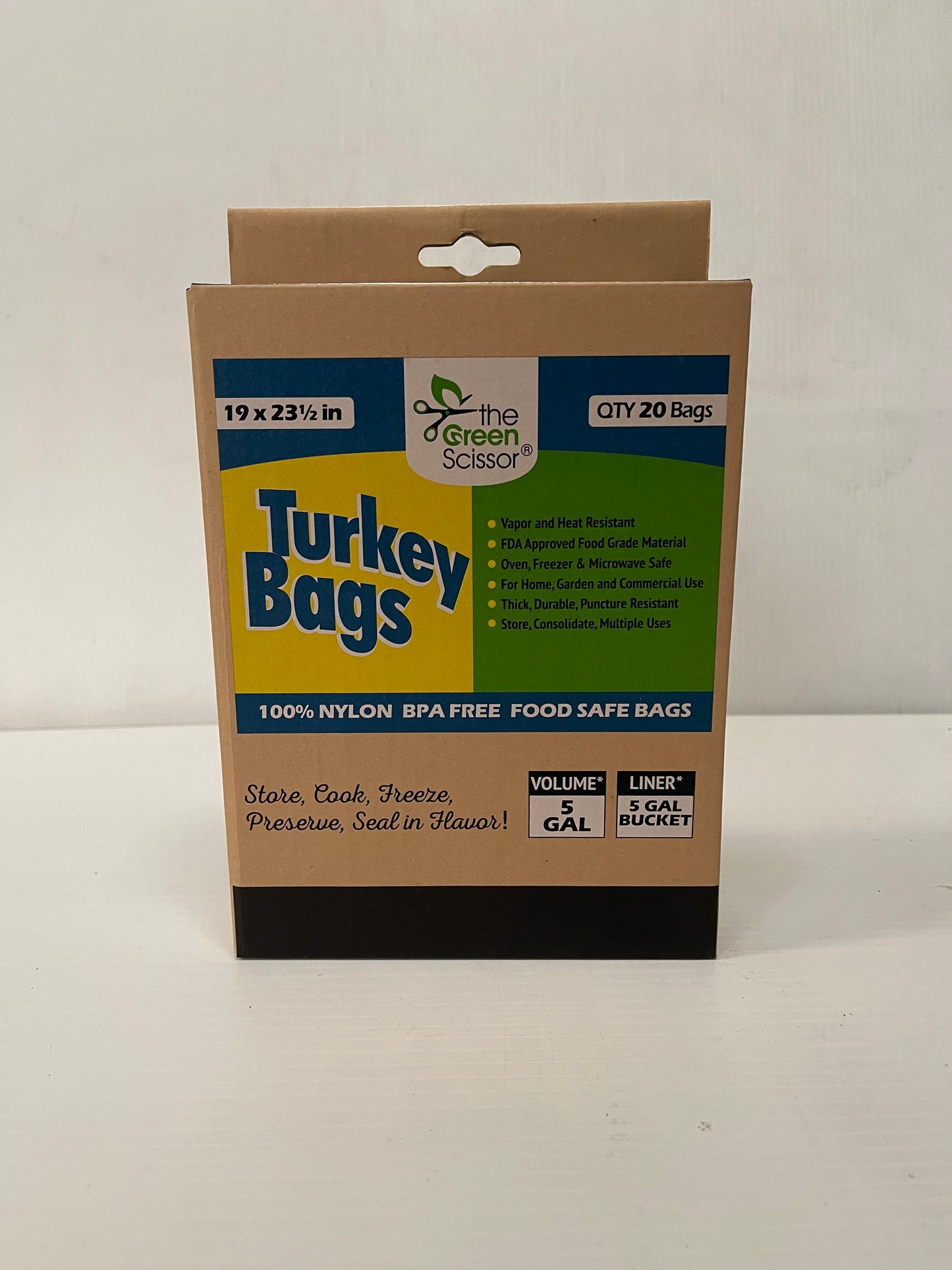 The Green Scissor Turkey Bags 20 pk