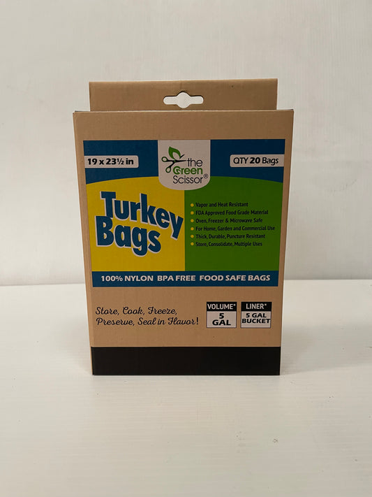 The Green Scissor Turkey Bags 20 pk