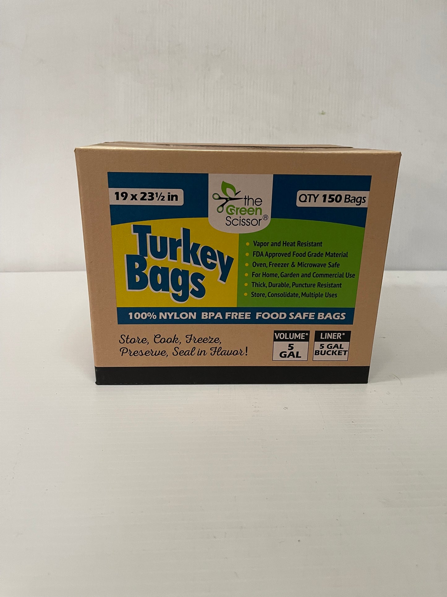 The Green Scissor Turkey Bags 150 pk