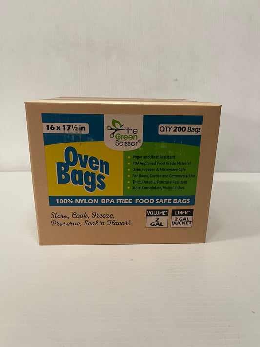 The Green Scissor Oven Bags 200 pk