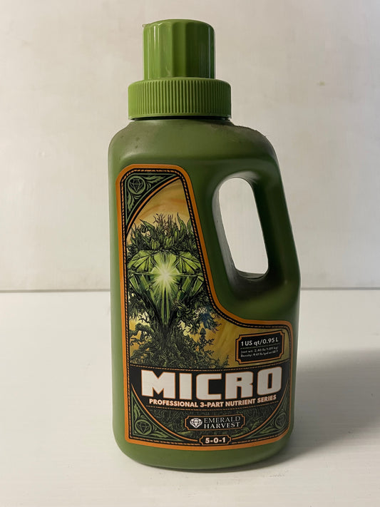 Emerald Harvest 3-part Micro 1 Quart