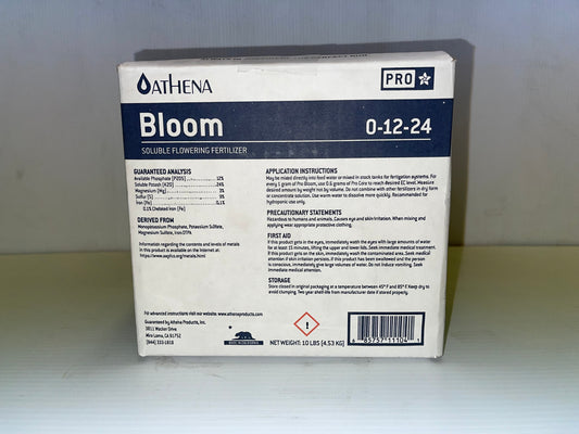 Athena Pro Bloom 10 lb 0-12-24