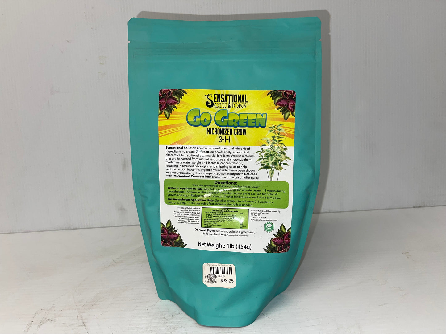 Sensational Solutions Go Green 1.5 lb