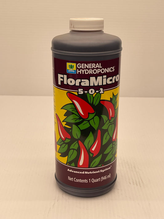 General Hydroponics Flora Micro 1 Quart