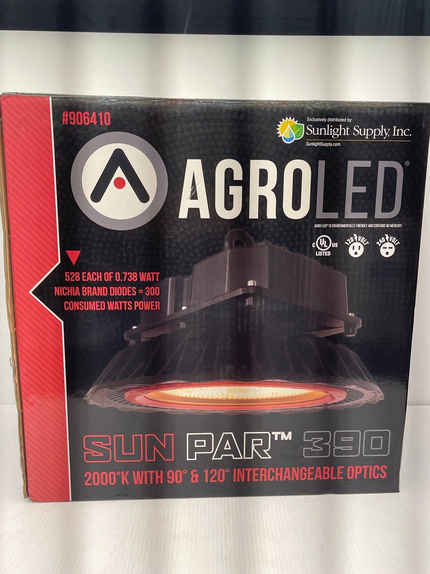 Agro LED Sun Par 390 2000K
