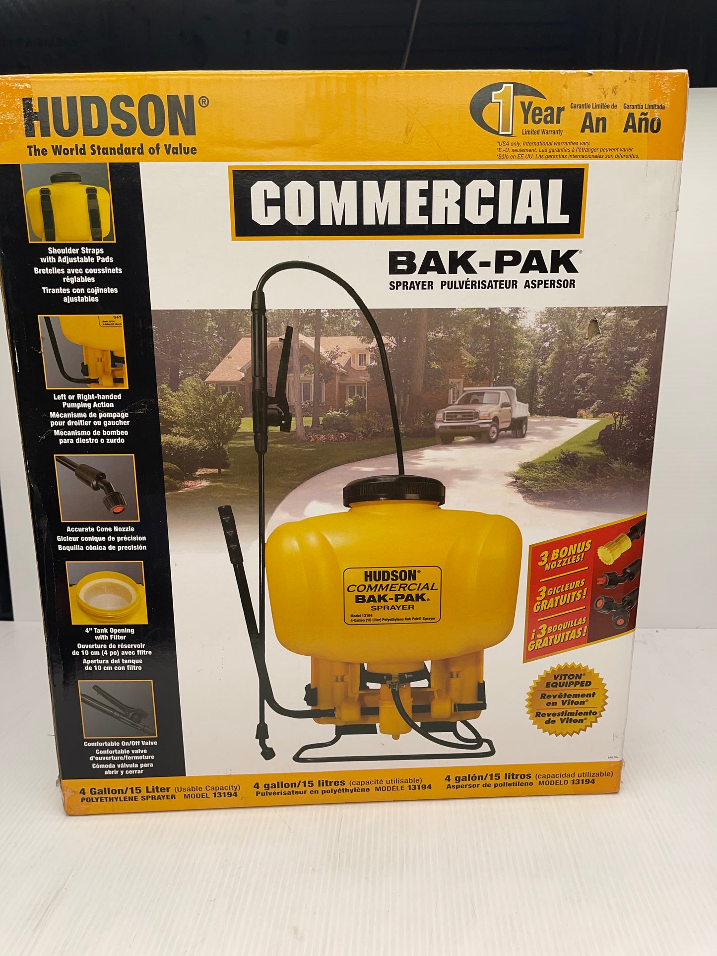 Hudson Commercial Bak-Pak Sprayer