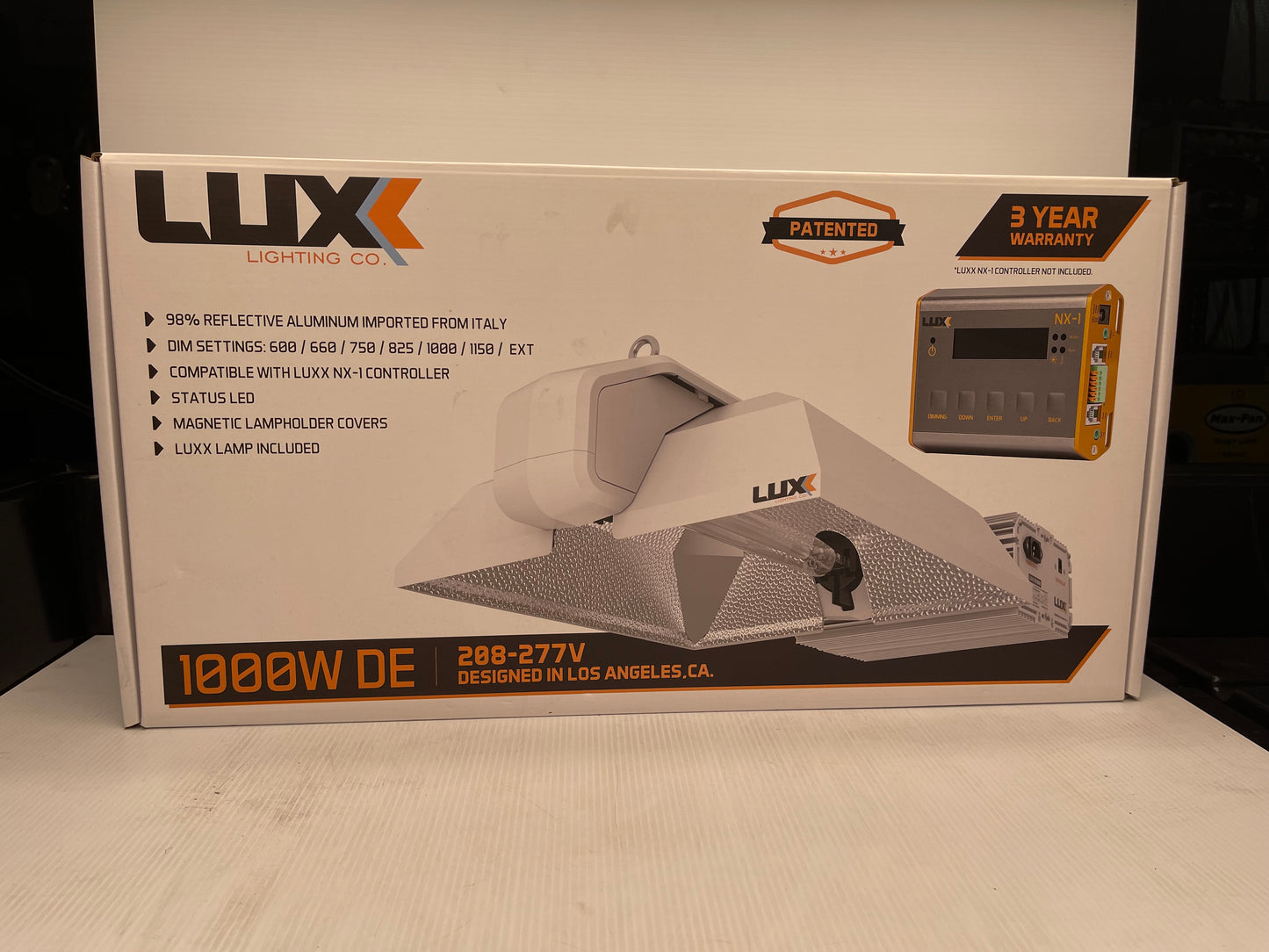 Luxx DE Dual-Ended Fixture 240 Volt
