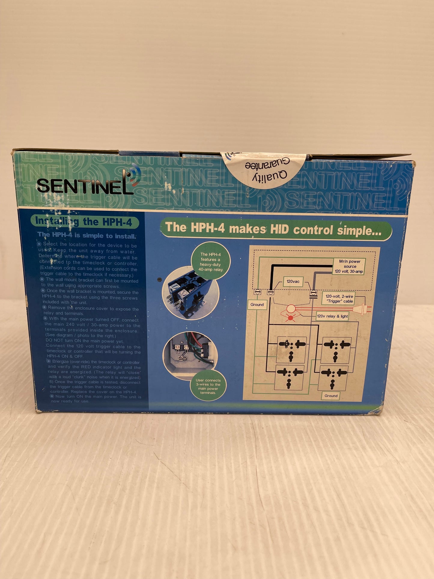 Sentinel HPH-4 Lighting Timer