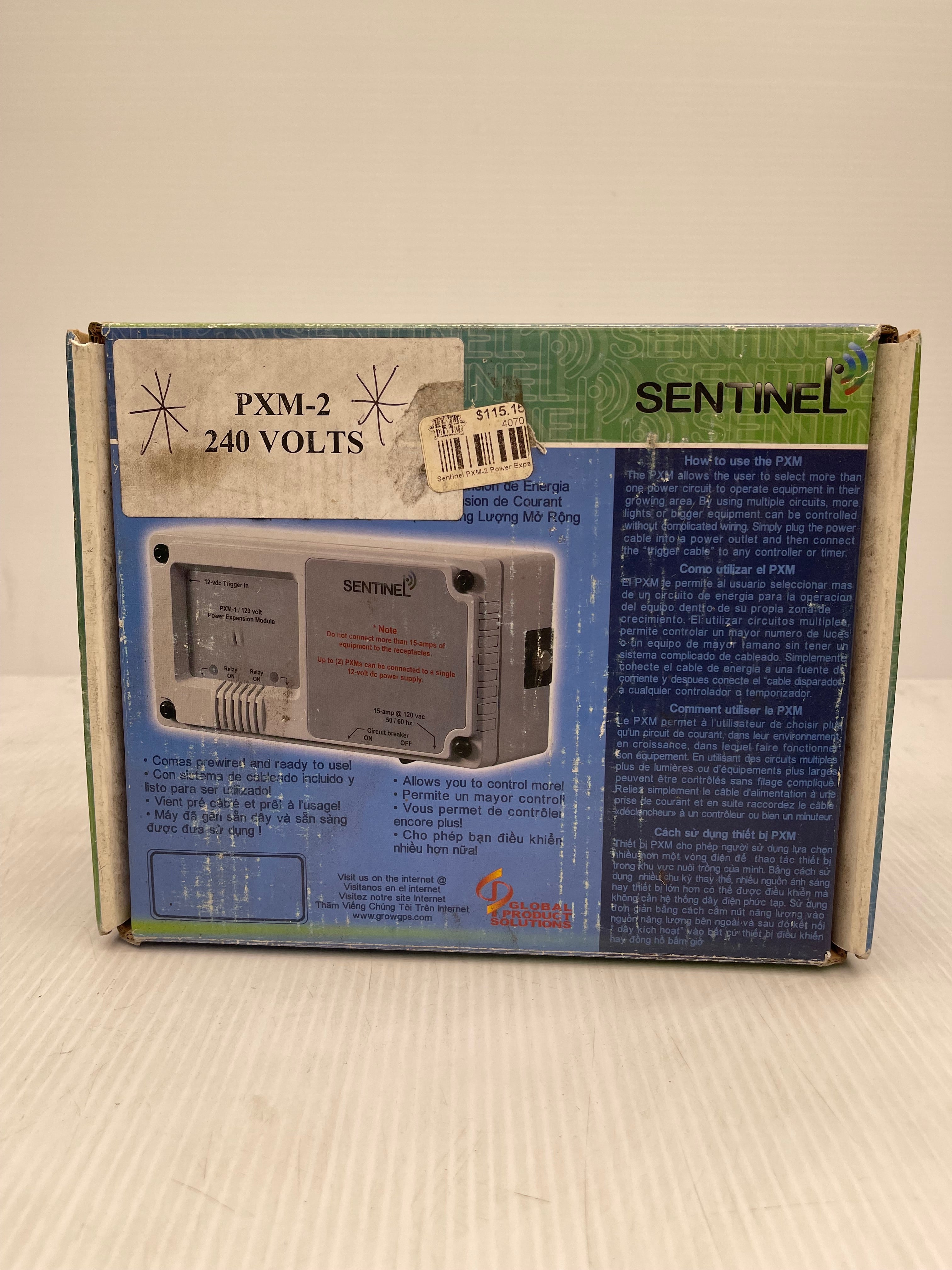 Sentinel PX-M 2 Power Expander Module – Humboldt Hydroponics