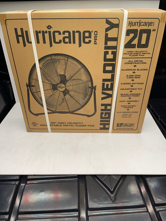 Hurricane 20" High Velocity Floor Fan
