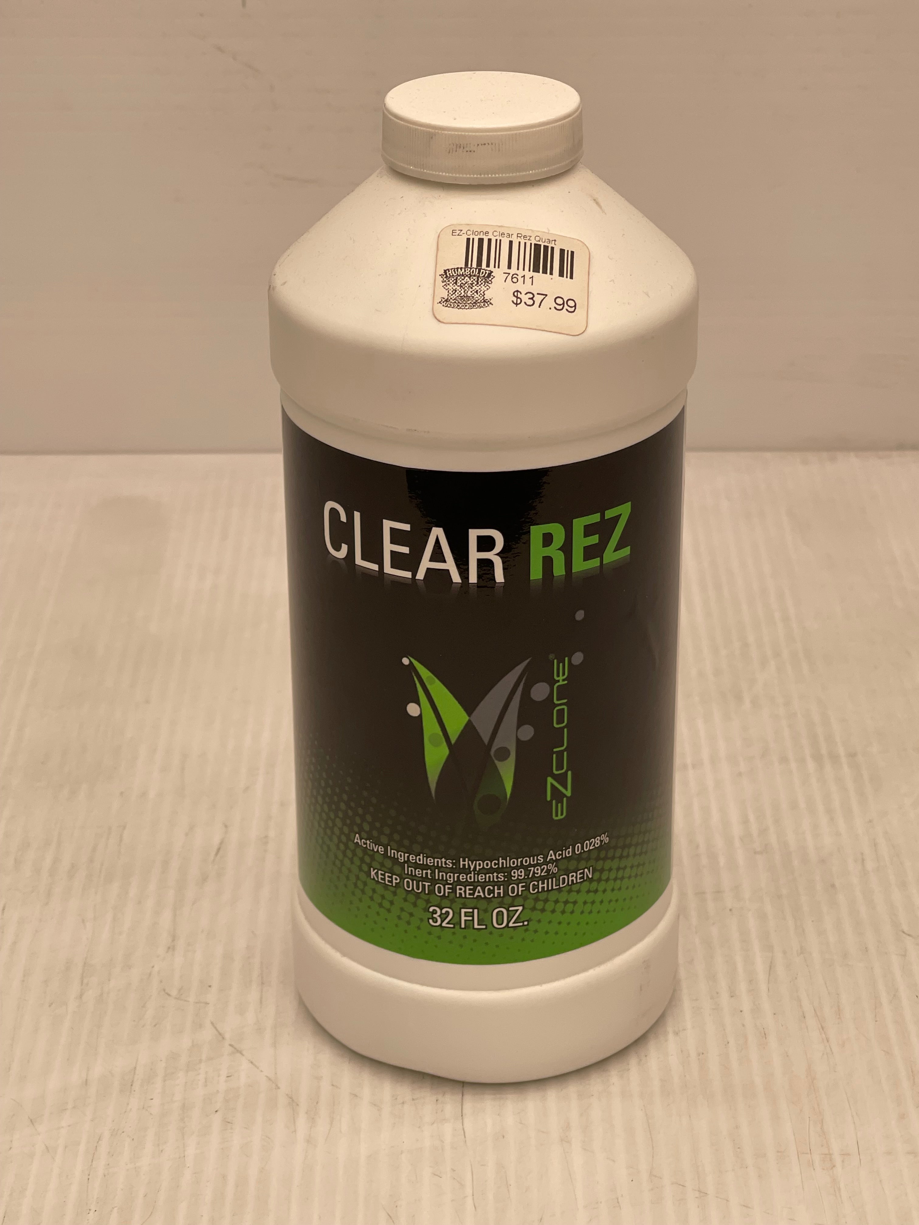 Ez Clone Clear Rez 1 Quart – Humboldt Hydroponics