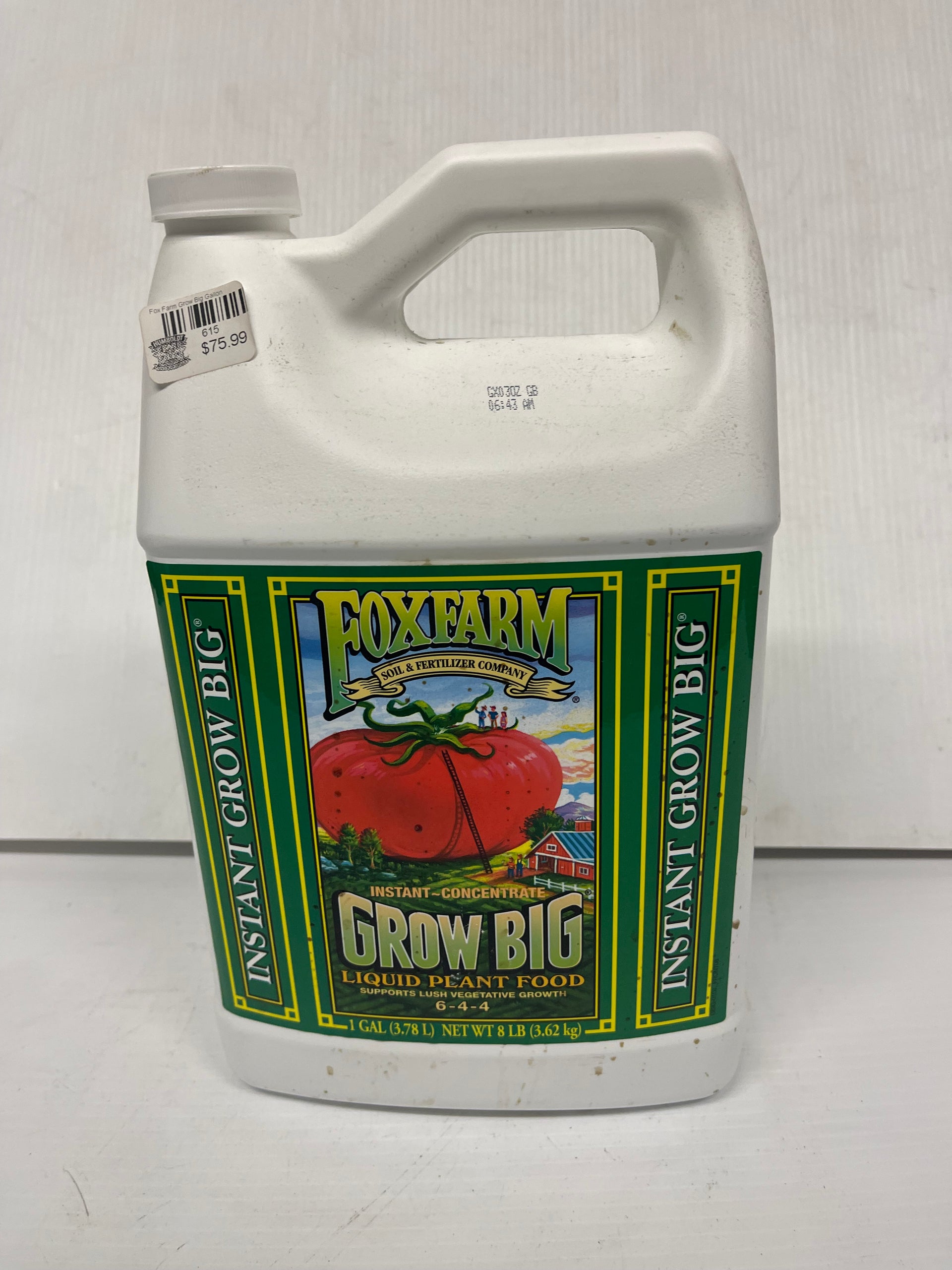 hydroponic liquid plant fertilizer Fox Farm Grow Big 1 Gallon – Humboldt Hydroponics