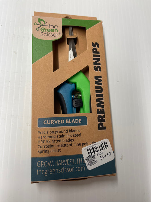 The Green Scissor Curved Blade Snips