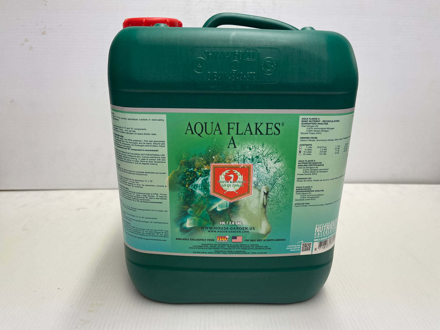 House and Garden Aqua Flakes Part A 10 Liter