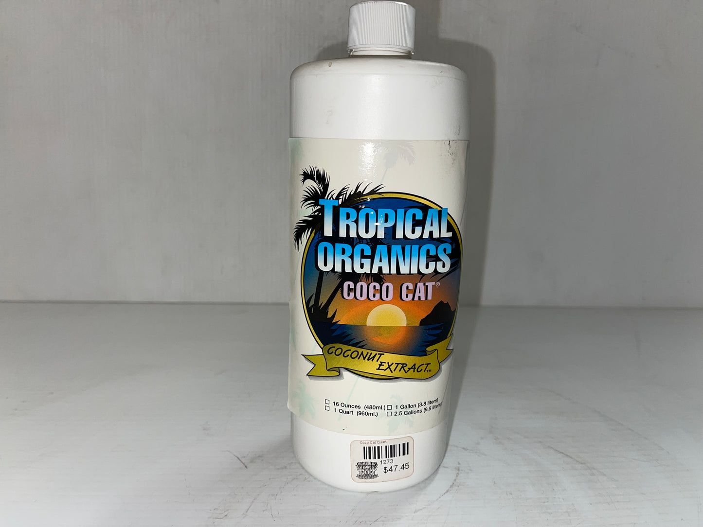 Tropical Organics Coca Cat 1 Quart