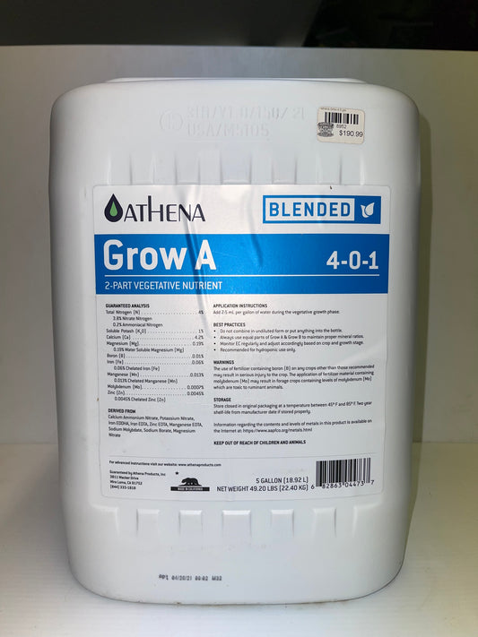 Athena Grow A 5 Gallon 4-0-1