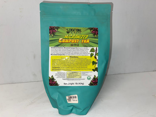 Sensational Solutions Micronized Compost Tea 1.5 lb